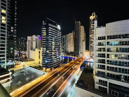 Residential Ready Property 2 Bedrooms F/F Apartment  for rent in Dubai Marina , Dubai #44789 - 1  image 