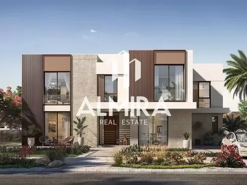 Residential Ready Property 6 Bedrooms U/F Villa Compound  for sale in Al Shamkhah , Abu Dhabi #49034 - 1  image 