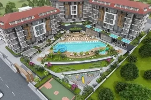 Residential Ready Property 3 Bedrooms F/F Apartment  for sale in Alanya , Antalya #51776 - 1  image 
