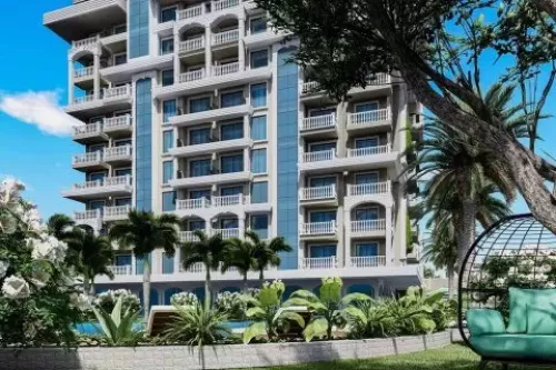 Residential Ready Property 1 Bedroom F/F Apartment  for sale in Alanya , Antalya #52556 - 1  image 