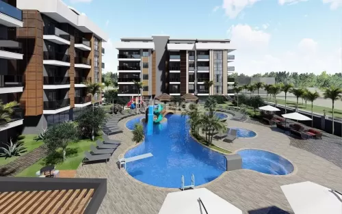 Residential Ready Property 1 Bedroom F/F Apartment  for sale in Alanya , Antalya #53420 - 1  image 