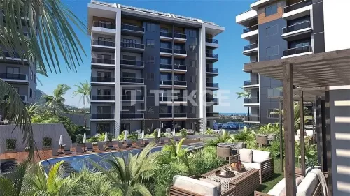 Residential Ready Property 2 Bedrooms F/F Apartment  for sale in Alanya , Antalya #53469 - 1  image 