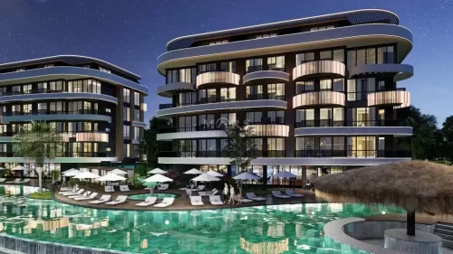 Residential Ready Property Studio F/F Apartment  for sale in Alanya , Antalya #53589 - 1  image 