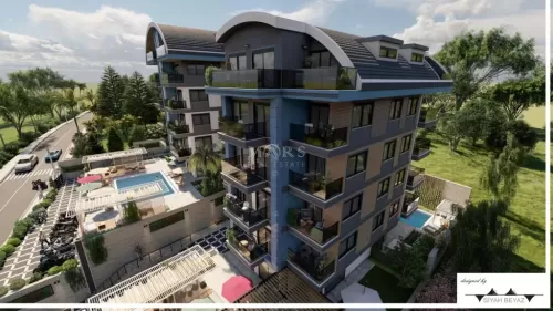 Residential Ready Property 1 Bedroom F/F Apartment  for sale in Alanya , Antalya #54212 - 1  image 