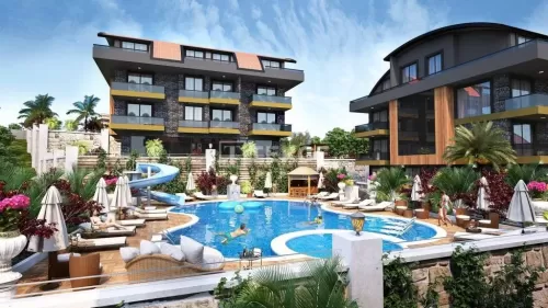 Residential Ready Property 2 Bedrooms F/F Apartment  for sale in Alanya , Antalya #54256 - 1  image 