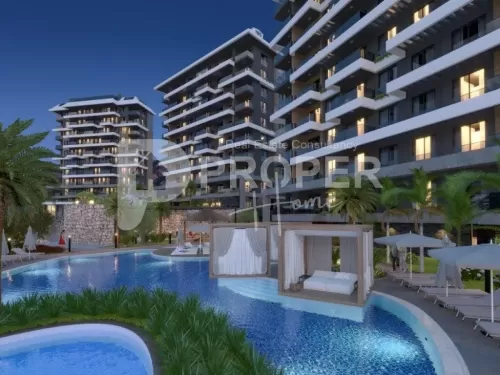 Residential Ready Property 1 Bedroom F/F Apartment  for sale in Alanya , Antalya #54272 - 1  image 