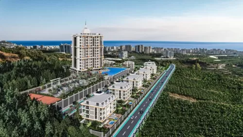 Residential Ready Property 1 Bedroom F/F Apartment  for sale in Alanya , Antalya #54287 - 1  image 