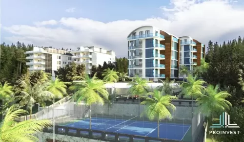 Residential Ready Property 1 Bedroom F/F Apartment  for sale in Alanya , Antalya #54290 - 1  image 