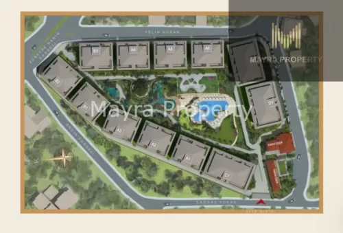 Residential Ready Property Studio F/F Apartment  for sale in Alanya , Antalya #54311 - 1  image 