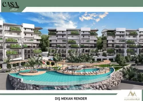Residential Ready Property 1 Bedroom F/F Apartment  for sale in Alanya , Antalya #54847 - 1  image 