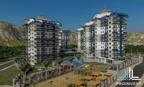 Residential Ready Property 1 Bedroom F/F Apartment  for sale in Alanya , Antalya #54887 - 1  image 