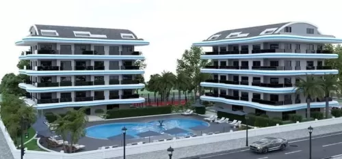 Residential Ready Property 1 Bedroom F/F Apartment  for sale in Alanya , Antalya #55008 - 1  image 