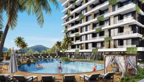Residential Ready Property 1 Bedroom F/F Apartment  for sale in Alanya , Antalya #55169 - 1  image 