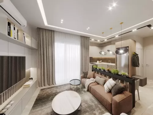 Residential Ready Property 1 Bedroom F/F Apartment  for sale in Alanya , Antalya #55181 - 1  image 