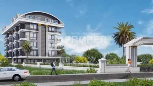 Residential Ready Property 1 Bedroom F/F Apartment  for sale in Alanya , Antalya #55366 - 1  image 