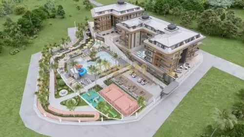 Residential Ready Property 1 Bedroom F/F Apartment  for sale in Alanya , Antalya #55393 - 1  image 