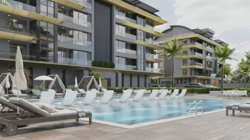 Residential Ready Property 1 Bedroom F/F Apartment  for sale in Alanya , Antalya #55709 - 1  image 