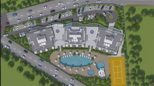 Residential Ready Property 2 Bedrooms F/F Apartment  for sale in Alanya , Antalya #55899 - 1  image 