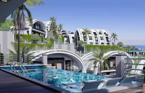 Residential Ready Property 1 Bedroom F/F Apartment  for sale in Alanya , Antalya #56035 - 1  image 