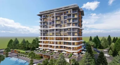 Residential Ready Property 1 Bedroom F/F Apartment  for sale in Alanya , Antalya #56058 - 1  image 