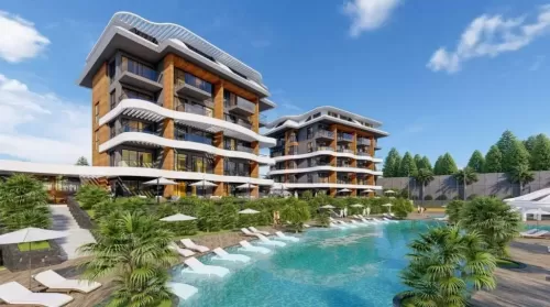 Residential Ready Property 1 Bedroom F/F Apartment  for sale in Alanya , Antalya #56071 - 1  image 