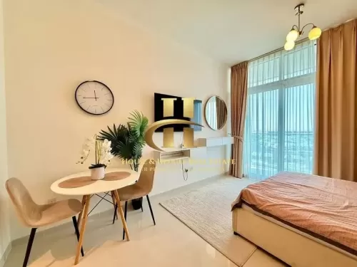 Residential Ready Property Studio F/F Apartment  for rent in Damac Hills , Dubai #58153 - 1  image 