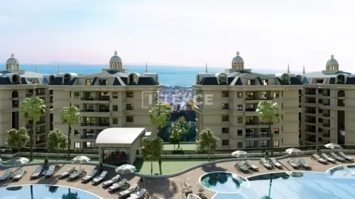 Residential Ready Property 4 Bedrooms F/F Apartment  for sale in Alanya , Antalya #58725 - 1  image 