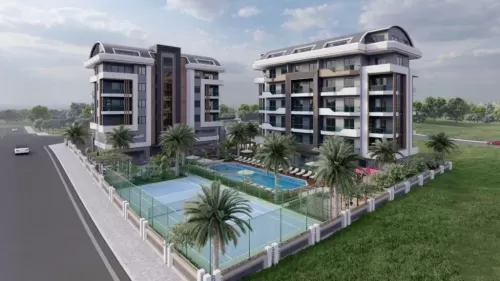 Residential Ready Property 1 Bedroom F/F Apartment  for sale in Alanya , Antalya #58892 - 1  image 