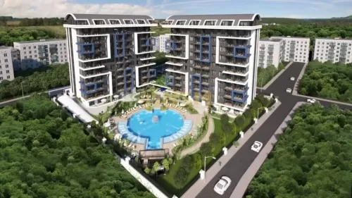 Residential Ready Property 2 Bedrooms F/F Apartment  for sale in Alanya , Antalya #58899 - 1  image 