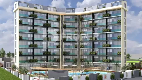 Residential Ready Property 1 Bedroom F/F Apartment  for sale in Alanya , Antalya #58912 - 1  image 
