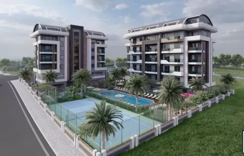 Residential Ready Property 1 Bedroom F/F Apartment  for sale in Alanya , Antalya #58919 - 1  image 