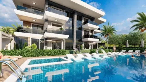 Residential Ready Property 3 Bedrooms F/F Apartment  for sale in Alanya , Antalya #58928 - 1  image 