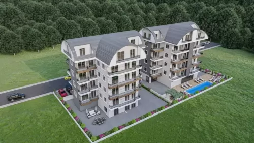 Residential Ready Property 1 Bedroom F/F Penthouse  for sale in Alanya , Antalya #58945 - 1  image 