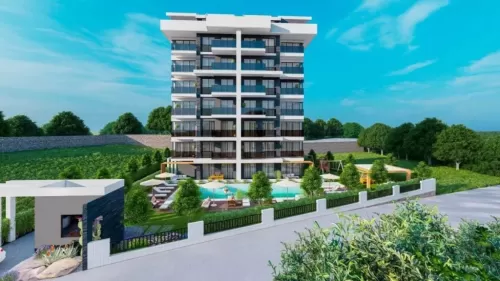 Residential Ready Property 1 Bedroom F/F Apartment  for sale in Alanya , Antalya #58946 - 1  image 