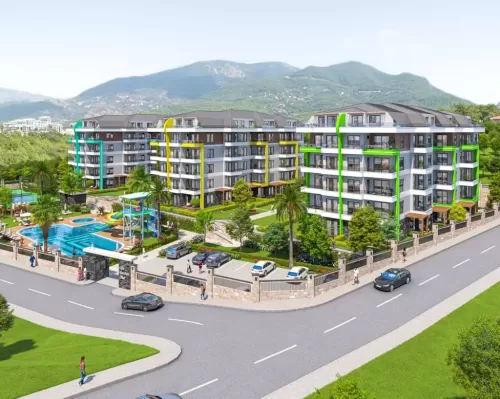 Residential Ready Property 1 Bedroom F/F Apartment  for sale in Alanya , Antalya #58995 - 1  image 