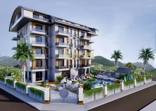 Residential Ready Property 1 Bedroom F/F Apartment  for sale in Alanya , Antalya #59006 - 1  image 