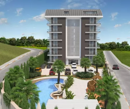 Residential Ready Property 1 Bedroom F/F Apartment  for sale in Alanya , Antalya #59129 - 1  image 