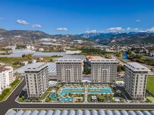Residential Ready Property 1 Bedroom F/F Apartment  for sale in Alanya , Antalya #59193 - 1  image 