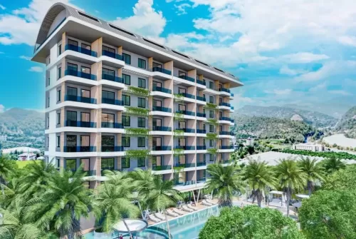 Residential Ready Property 1 Bedroom F/F Penthouse  for sale in Alanya , Antalya #59195 - 1  image 
