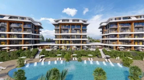 Residential Ready Property 1 Bedroom F/F Apartment  for sale in Alanya , Antalya #59318 - 1  image 
