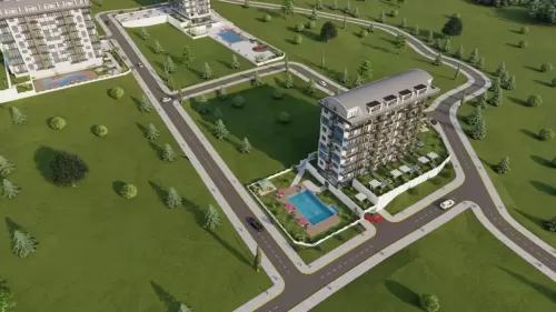 Residential Ready Property 1 Bedroom F/F Apartment  for sale in Alanya , Antalya #59387 - 1  image 