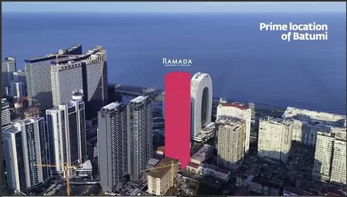 Residential Off Plan 1 Bedroom U/F Hotel Apartments  for sale in Batumi #60697 - 1  image 
